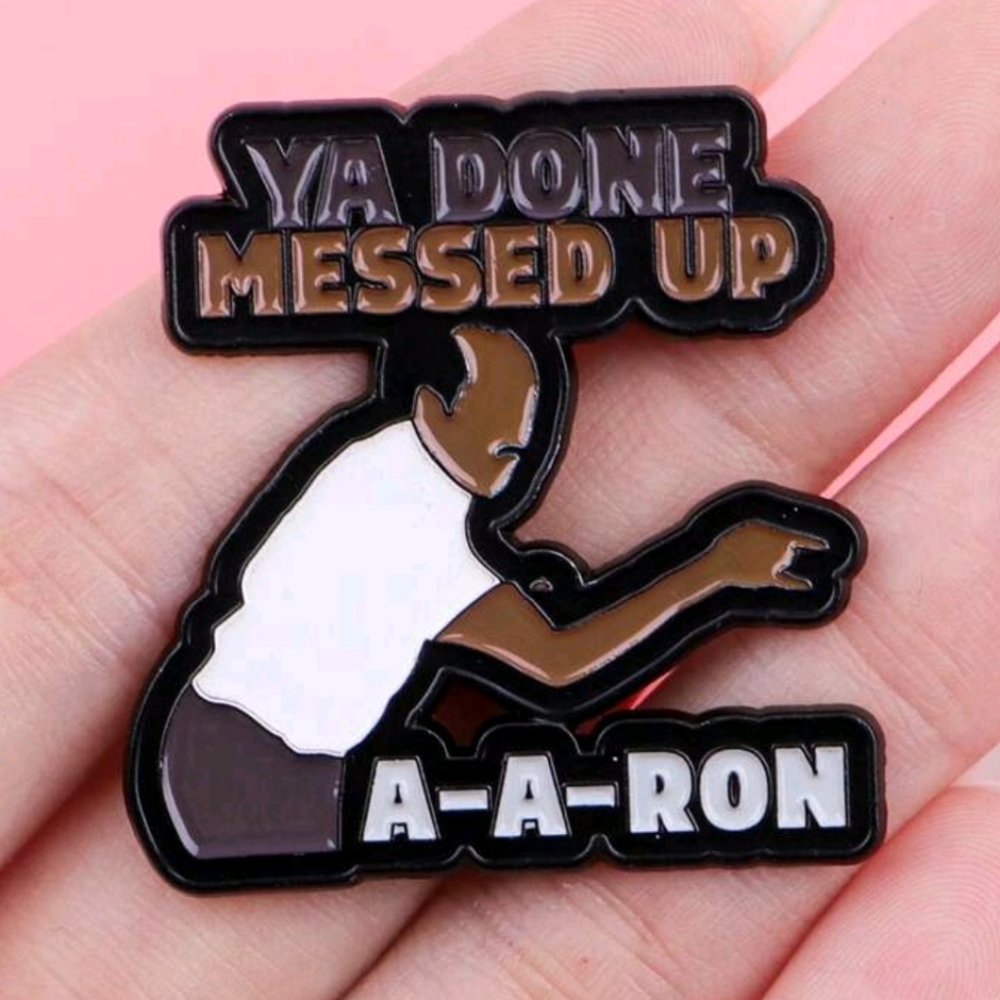 Key & Peele funny A-A-Ron Pin - Picture 3 of 6